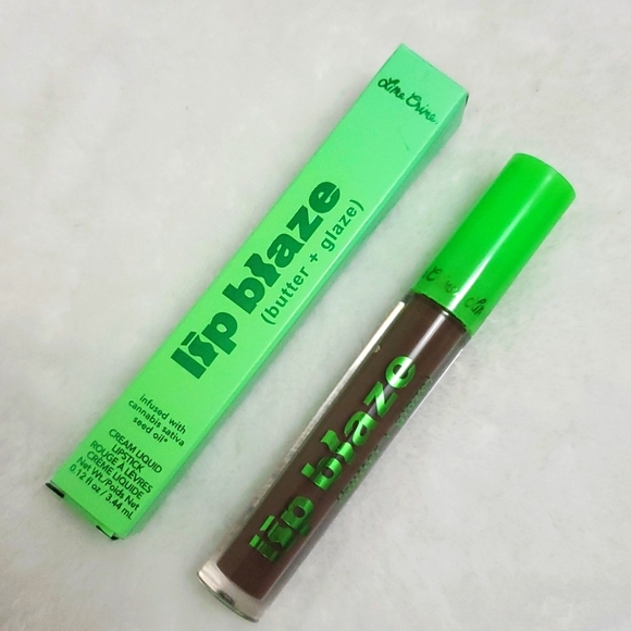 NIB Lime Crime Lip Blaze Butter + Glaze Cream Liquid Lipstick in Olive - Picture 3 of 10